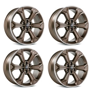 Ford F-150 Wheel Kit - Ford Racing - 22in, Set Of 4, Offset 44mm, w/Center Caps - Sinister Bronze - `15-`23